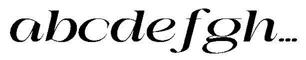Medvilea Editorial Italic Ex Ex Regular FONT