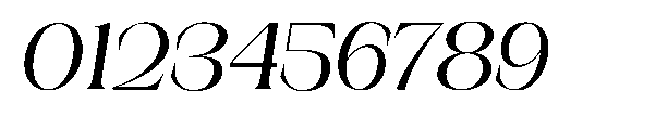Medvilea Editorial Italic Regular Font OTHER CHARS