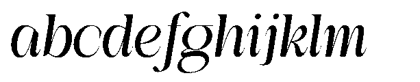 Medvilea Editorial Italic Regular FONT
