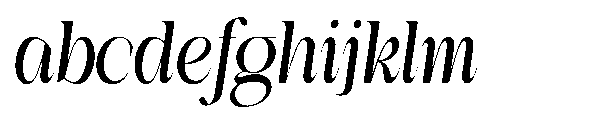 Medvilea Editorial Italic Sm Co Regular FONT