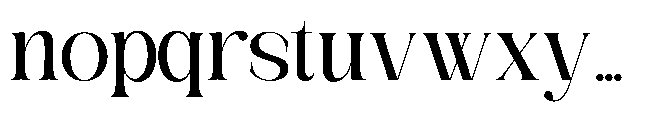 Medvilea Editorial Regular Font LOWERCASE