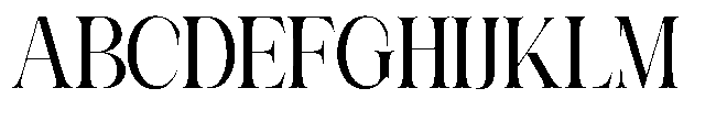 Medvilea Editorial Semi Condensed Regular Font UPPERCASE