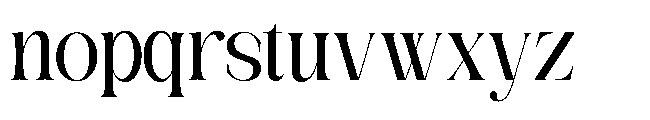 Medvilea Editorial Semi Condensed Regular Font LOWERCASE