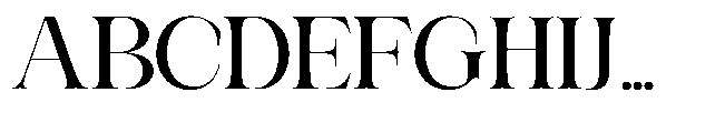 Medvilea Editorial Semi Expande Regular Font UPPERCASE