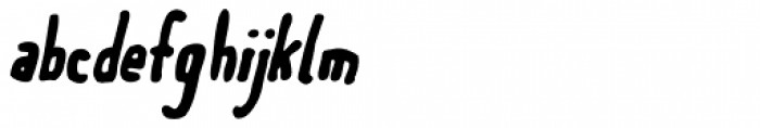 Meep Bold Italic Font LOWERCASE