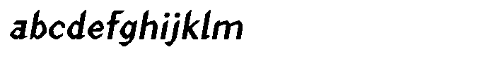 Meera Bold Italique FONT