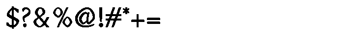 Meera Regular Font OTHER CHARS