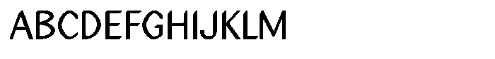 Meera Regular Font UPPERCASE