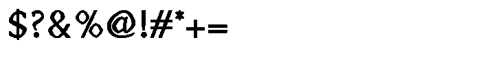 Meera Semi Bold Font OTHER CHARS