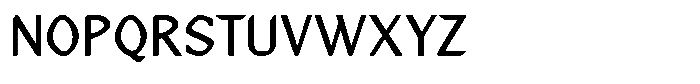 Meera Semi Bold Font UPPERCASE