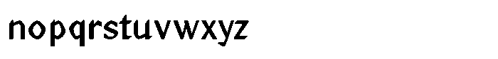 Meera Semi Bold Font LOWERCASE