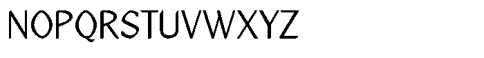 Meera Thin Font UPPERCASE