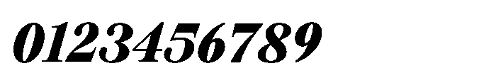 Meetake Serif Black Italic Font OTHER CHARS