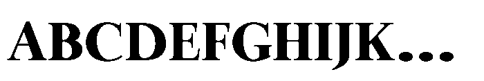 Meetake Serif Black Font UPPERCASE