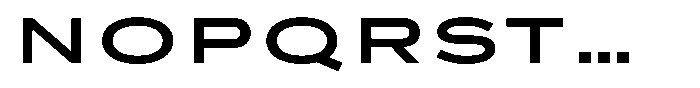Meeting Bold Font LOWERCASE