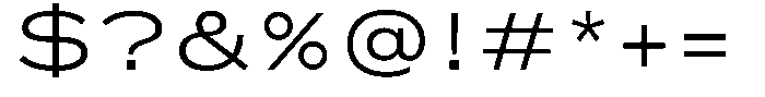 Meeting Light Font OTHER CHARS