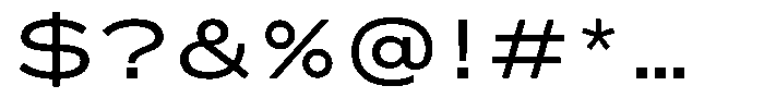 Meeting Regular Font OTHER CHARS