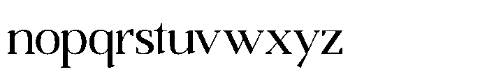 Mefidows Regular Font LOWERCASE