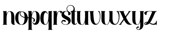 Mefista Font LOWERCASE