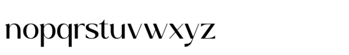 Mefiyah Regular Font LOWERCASE