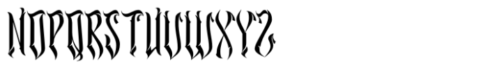Mefora Font UPPERCASE