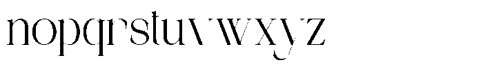 Mefralz Font LOWERCASE