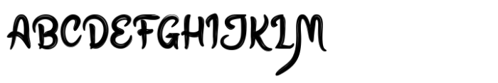 Meful Yego Font UPPERCASE