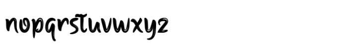 Meful Yego Font LOWERCASE