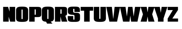 Mega Centi Font UPPERCASE