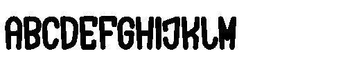 Mega Champs Font UPPERCASE