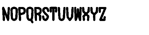 Mega Champs Font UPPERCASE