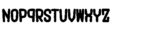 Mega Champs Font LOWERCASE