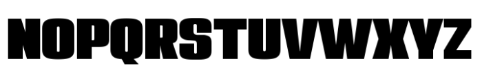 Mega VF Font UPPERCASE