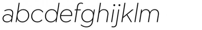 Megabyte Light Italic Font LOWERCASE