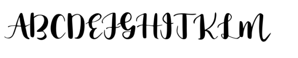 Megalith Script Regular Font UPPERCASE