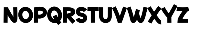 Megamind Font UPPERCASE