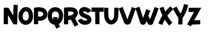 Megamind Font LOWERCASE