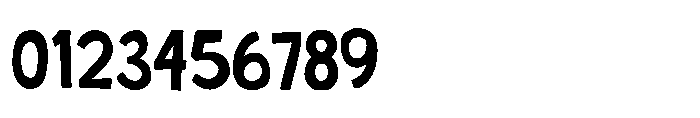 Meganthropus Regular Font OTHER CHARS