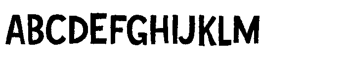 Meganthropus Rough FONT