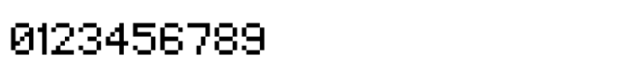 Megapixel Font OTHER CHARS