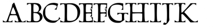 Megaserif One Font UPPERCASE