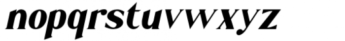 Megatura Italic Font LOWERCASE