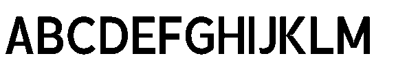 Megiar Regular Font UPPERCASE