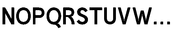 Megiar Regular Font UPPERCASE