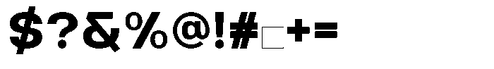 Megib Font OTHER CHARS