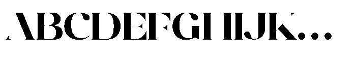 Megisha Regular Font UPPERCASE