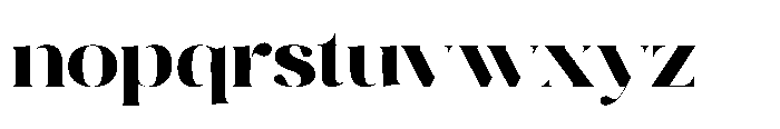 Megisha Regular Font LOWERCASE