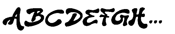 Megiula Font UPPERCASE