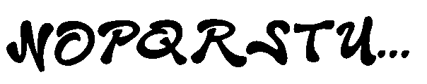 Megiula Font UPPERCASE
