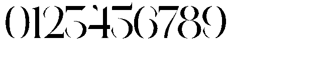 Megivia  Regular Font OTHER CHARS